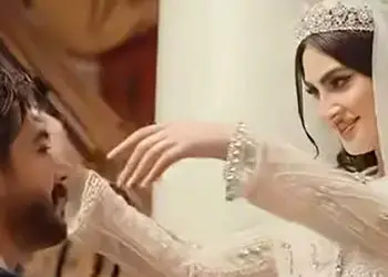 فیلم / عاشقانه‌های  سهیل قاصدی با مریم مومن : میخوام اولویت دومت باشم ...نمیخوام مانع  رویاهات بشم چون دوست دارم/ زیباترین عروس و داماد چقدر عاشقند ...