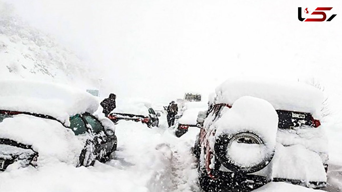 روستاییان گیلان در محاصره برف سنگین