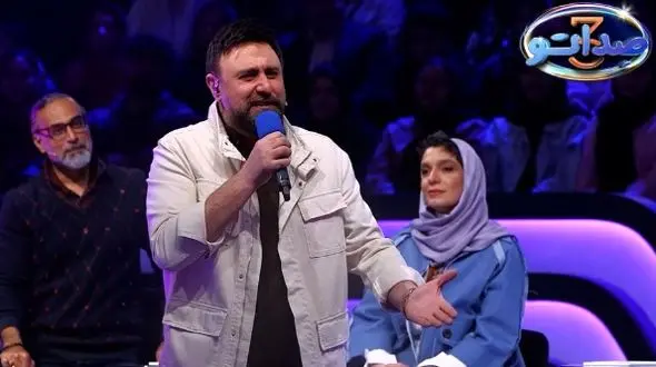 آواز باشکوه و احساسی محمد علیزاده  در صداتو به عشق لیانا و محسن شریفیان/خدا فرشته‌هاشو که نمی‌سپره دست همه...