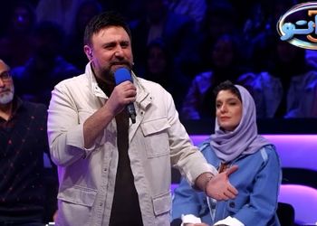 آواز باشکوه و احساسی محمد علیزاده  در صداتو به عشق لیانا و محسن شریفیان/خدا فرشته‌هاشو که نمی‌سپره دست همه...