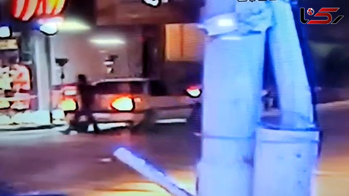 فیلم  لحظه سرقت پژو405 در چند ثانیه در آبادان 