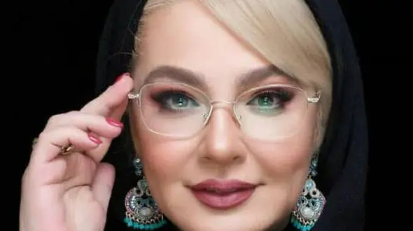 بازسازی عکس قدیمی خانم بازیگر ایرانی  با پدرش ! +  طلاق و ازدواج های لاله صبوری !
