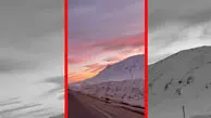 فیلم غروب آفتاب در پیست اسکی سپیدان