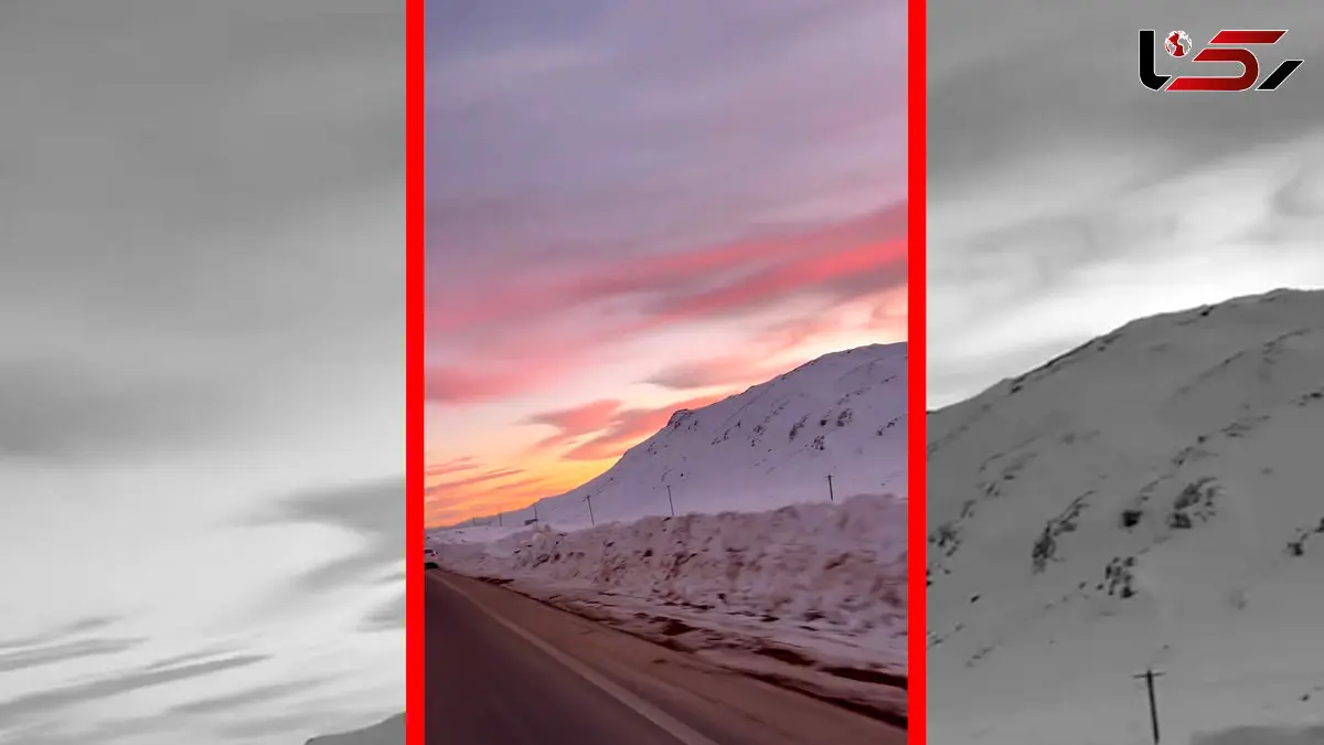 فیلم غروب آفتاب در پیست اسکی سپیدان