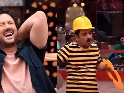 یادی کنیم از سکانس برنامه جوکر با جوکر تایم باحال عمو رشید و خنده‌ی انفجاری شاهرخ استخری