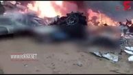 فیلم انفجار هواپیمای جدیدالورود و مرگ همه مسافران در آتش  + جزییات