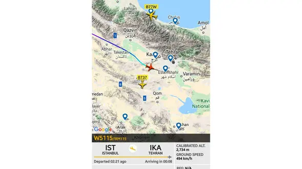 آخرین خبر / سرنوشت هواپیمای ترکیش ایر چه شد؟ / فرود آمد یا به باکو رفت ؟