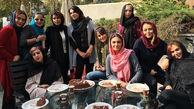 دور همی پرتعداد بازیگران زن معروف ایرانی در باشگاه انقلاب به صرف کیک و چای! +عکس 