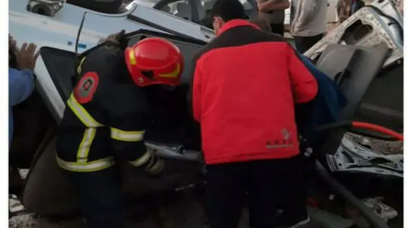 مرگ 6 زن و مرد در  محور قدیم ساوه - تهران / امروز رخ داد + عکس