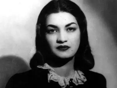 عکس سفر در زمان /  «اشرف پهلوی» در آخر عمرش  و 96 سالگی /  سال 94