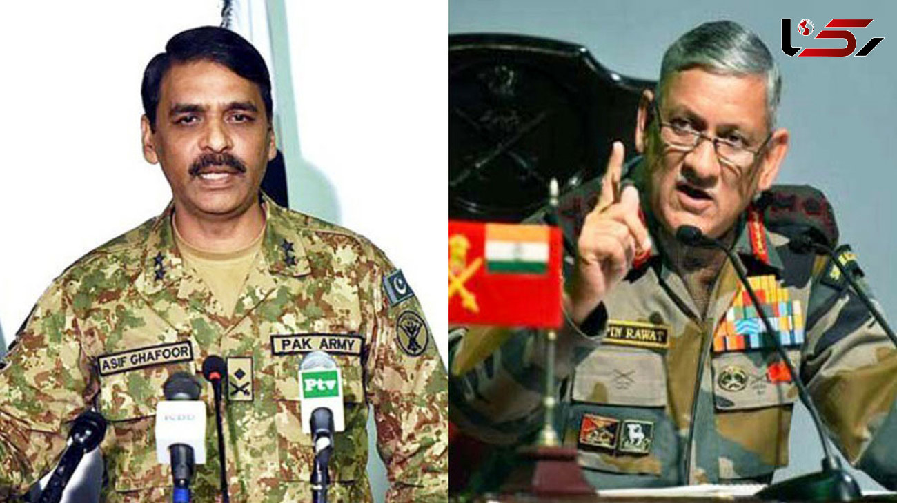  افزایش تنش لفظی بین فرماندهان نظامی هند و پاکستان