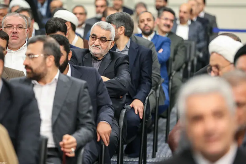 دیدار نمایندگان مجلس شورای اسلامی  با رهبر انقلاب حضرت آیت الله خامنه ای -چهارشنبه ۲۱ خرداد ۱۴۰۴