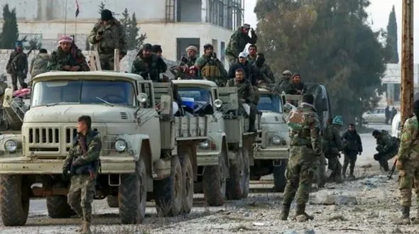 ارتش سوریه اشغالگران آمریکایی را از حسکه اخراج کرد + فیلم 