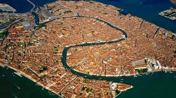 زیباترین منظره هوایی از ونیز