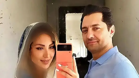 عاشقانه های مادرانه مینا مختاری، همسر بهرام رادان با نوزادش/چه با نمکه این کوچولو
