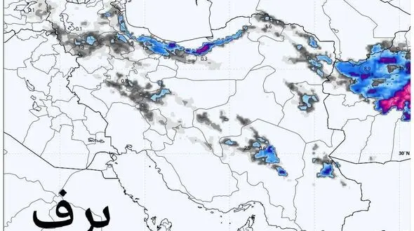 پیش‌بینی جو پایدار و بارش‌های پراکنده در برخی مناطق کشور