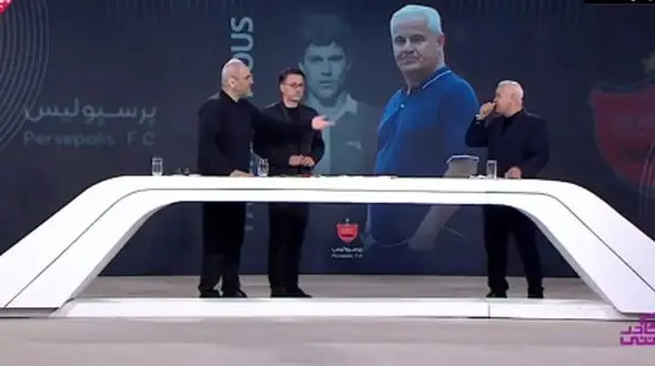 ببینید؛ مصاحبه پیوس علیه وحید هاشمیان روی آنتن زنده