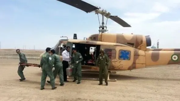 پرواز خلبانان کرمانشاهی برای نجات جان مردم 