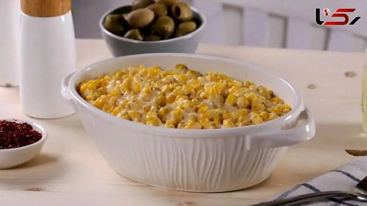 طرز تهیه ذرت مکزیکی خوش‌طعم و مجلسی + فیلم 