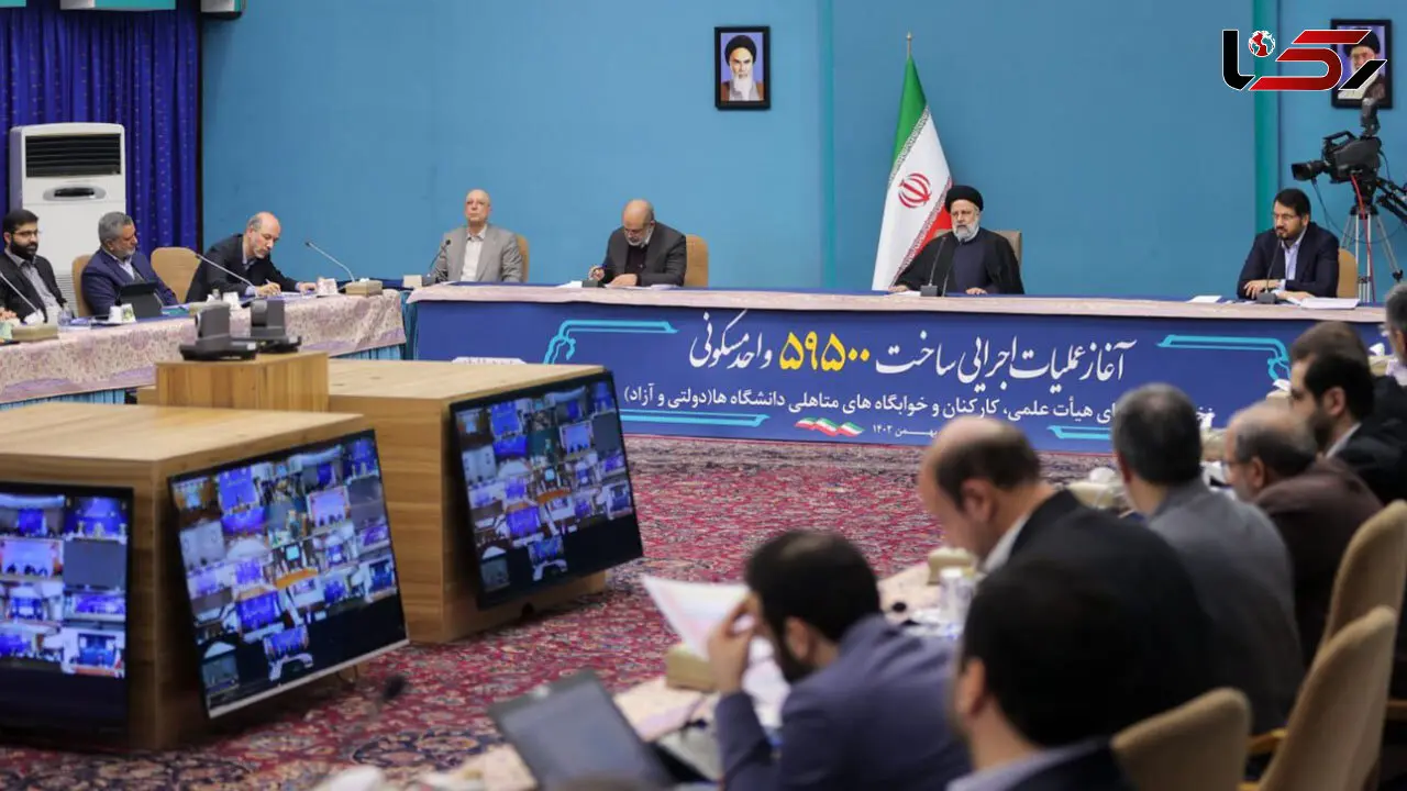 مراسم ساخت 60 هزار واحد مسکونی و خوابگاه متاهلی دانشگاهیان برگزارشد