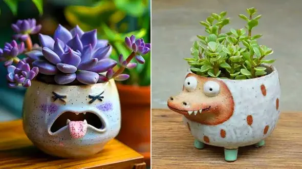 گلدان‌ های سرامیکی بانمک؛ 15 ایده جذاب برای دکوراسیون مینیمال