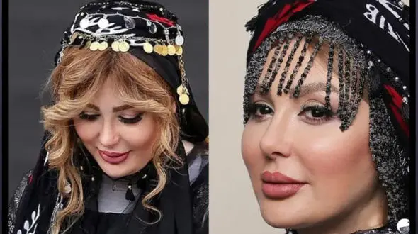  ژست عجیب نیوشا ضیغمی سوژه شد / آرایش غلیظ و زننده نیوشا ضیغمی تو ذوق می زند !