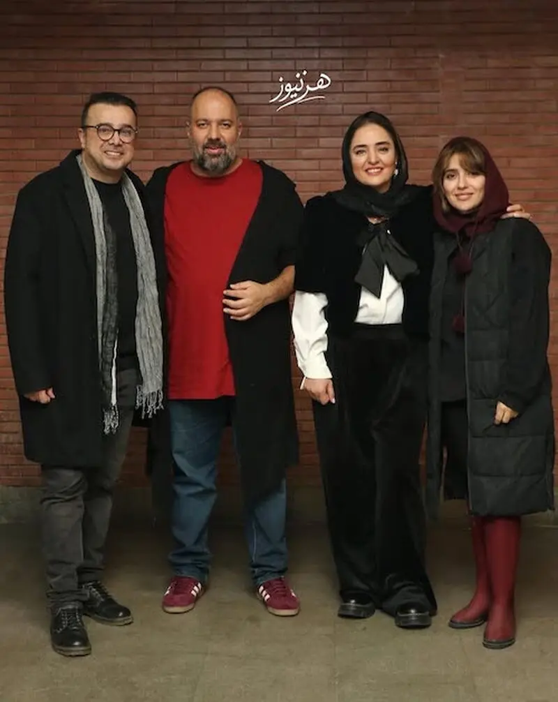 نرگس محمدی با کلاه پیل‌باکس