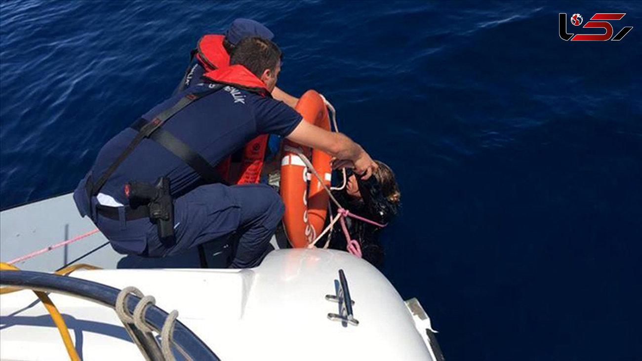 واژگونی قایق حامل مهاجران در دریای اژه