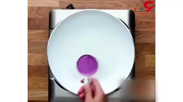  روش پخت کرپ کیک رنگین کمانی + فیلم