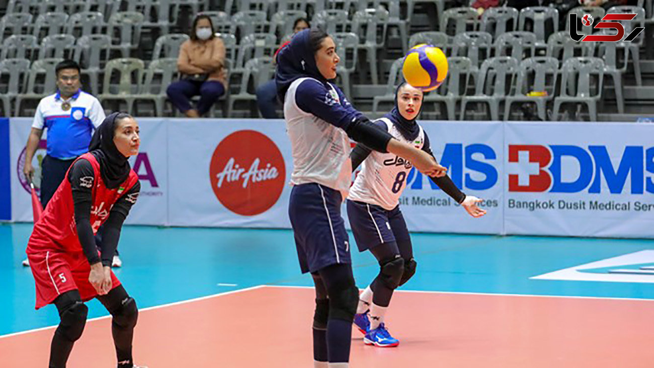 نخستین برد بانوان ایران در والیبال قهرمانی آسیا