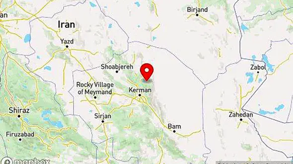 زلزله در هجدک کرمان
