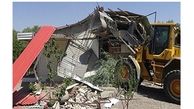 تخریب 4  بنای تجاری و مسکونی غیرمجاز در سنندج