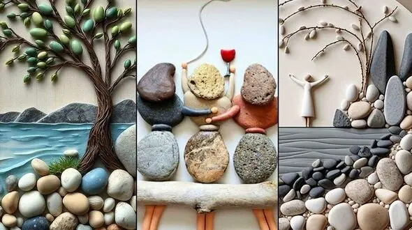 تابلوهای سنگی دستساز؛ انتخابی خاص برای دیوارهای شما