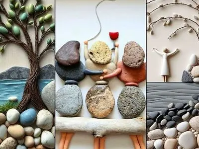 تابلوهای سنگی دستساز؛ انتخابی خاص برای دیوارهای شما