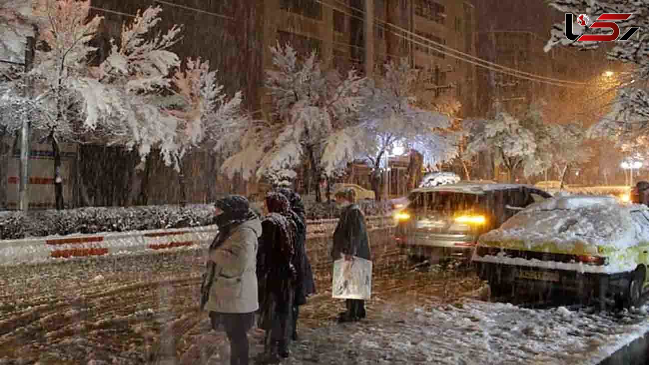 کولاک برف و یخبندان در راه تهران / دما چقدر کاهش می‌یابد؟ + هشدار هواشناسی 