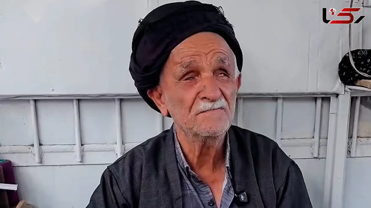 فیلم / معجزه انگشتان مرد نابینا در دکه سپید پاوه