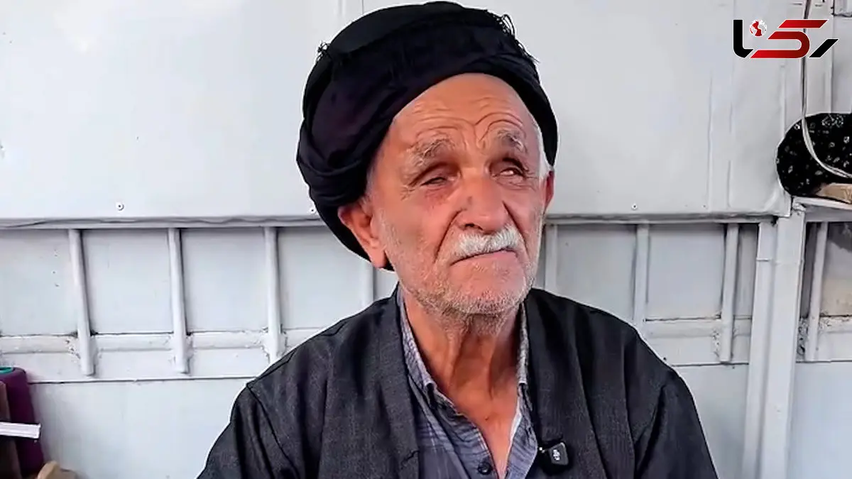 فیلم / معجزه انگشتان مرد نابینا در دکه سپید پاوه