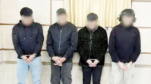 بازداشت 4 دانشجوی خوشگذران که «اشباح سیاه » لقب گرفتند + عکس های تاسف بار