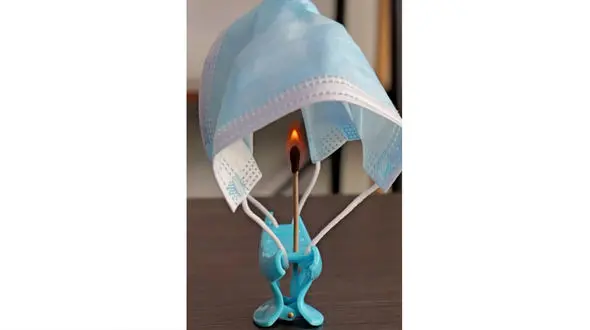 با کلیپس و ماسک یک بالن بساز! / فیلم