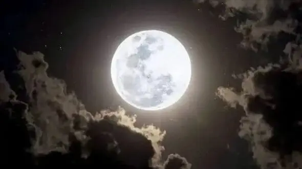 آرامش شب / با زمزمه‌ی باران و نگاه ماه