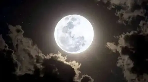 آرامش شب / با زمزمه‌ی باران و نگاه ماه