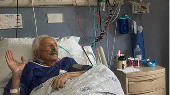 آخرین وضعیت جمشید مشایخی در بیمارستان + عکس 