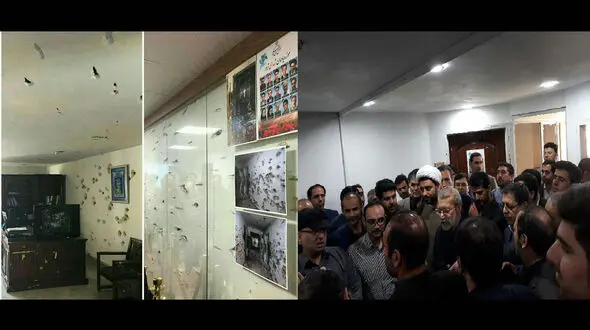 بازسازی دفاتر نمایندگان مجلس در پی حمله تروریستی / افتتاح موزه شهدای ترور در دفتر یک نماینده + عکس