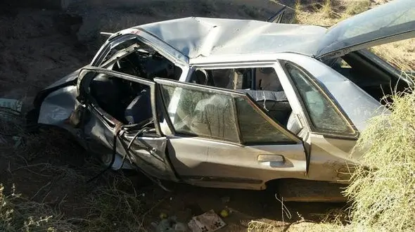 واژگونی خودروی پراید در چالوس جان یک جوان را گرفت