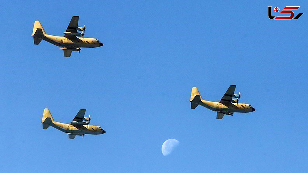 3 هواپیمای هرکولس‌ ارتش با بمب‌های 2000 پوندی + عکس 