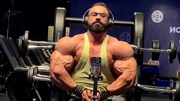 فیلم حذف تلخ بهروز تابانی از مستر المپیا