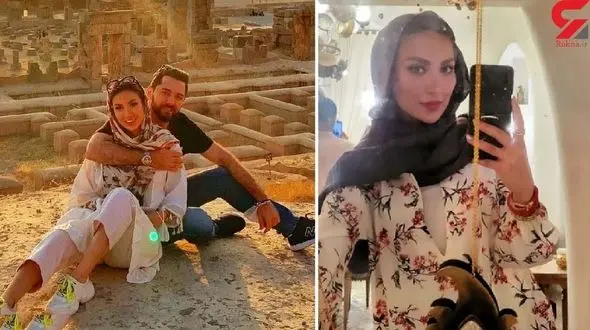 سلفی زیبا و شیک همسر بهرام رادان در ماشین / حاشیه جدید زوج عاشق چیست؟