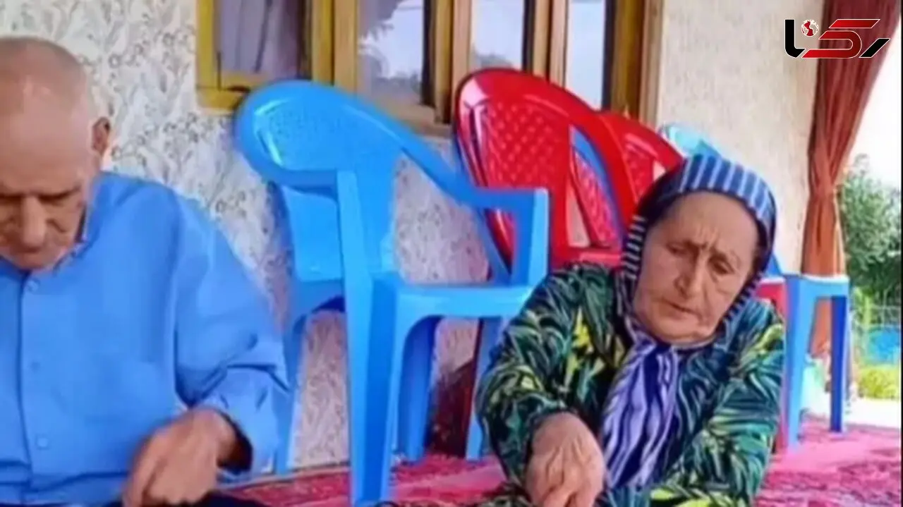 فیلم / آواز محلی /  مادر بزرگ پیر عشایری برا آقاشون ناهار خوش طعم پخته با یه آهنگ عشقی میکنن 