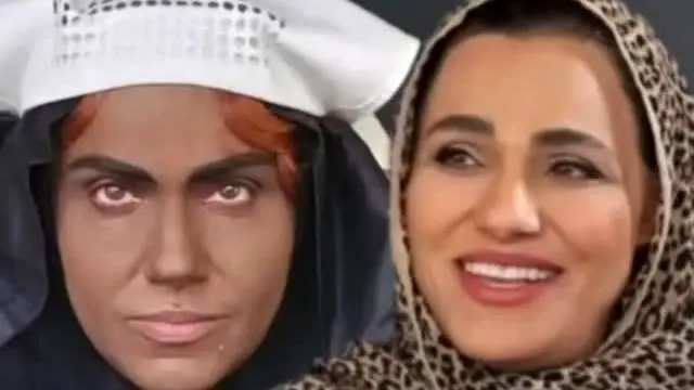 رونمایی زهره آبیار دایه سیاه بامداد خمار از سختگیری های خواهرش که کارگردانبود / فقط من رو سیاه کرد چون خواهر بزرگمه فقط گفتم چشم