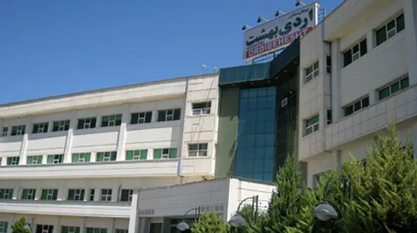  آتش سوزی در بیمارستان اردیبهشت شیراز 